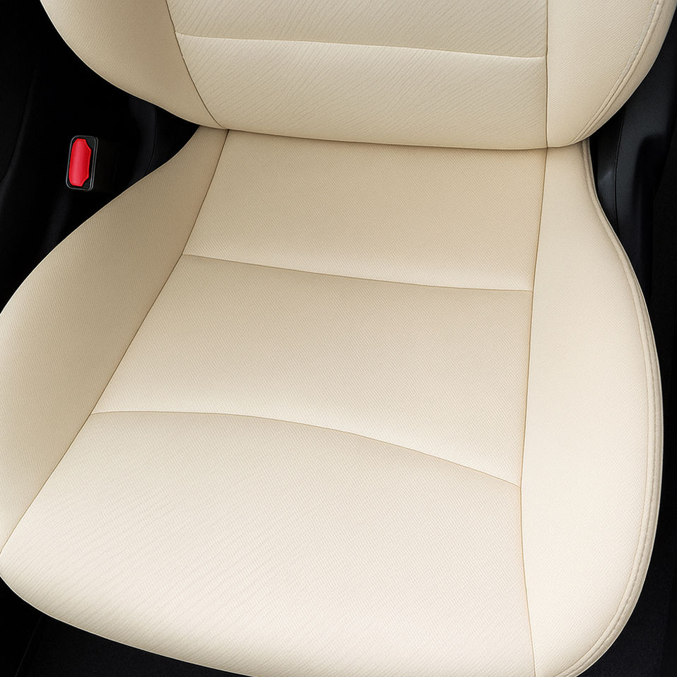 Car interior after professional auto detailing by MelaClean Malta